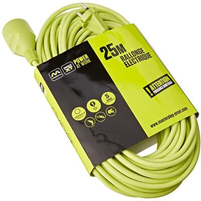 Masterplug Przedłużacz EXF25162G1-PX 220V neonowy zielony 25 m Masterplug Przedłużacz EXF25162G1-PX 220V neonowy zielony 25 m