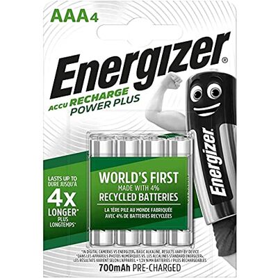 Energizer NiMH Power Plus AAA 700 mAh, 4 szt Energizer NiMH Power Plus AAA 700 mAh, 4 szt