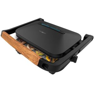 Cecotec Rock'Ngrill elektryczny 1300 Wood B. Moc 1300 W, czarna konstrukcja, powłoka Rockstone, antypoślizgowa podstawa, płyta pływająca, wskaźnik świetlny, drewniany uchwyt, wszechstronność Cecotec Rock'Ngrill elektryczny 1300 Wood B. Moc 1300 W, czarna konstrukcja, powłoka Rockstone, antypoślizgowa podstawa, płyta pływająca, wskaźnik świetlny, drewniany uchwyt, wszechstronność