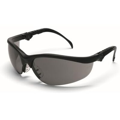 BH-CEENKD312AF MCR Safety Okulary ochronne, Klondike Plus, czarne, szare soczewki, okulary ochronne do pracy, 1 sztuka BH-CEENKD312AF MCR Safety Okulary ochronne, Klondike Plus, czarne, szare soczewki, okulary ochronne do pracy, 1 sztuka