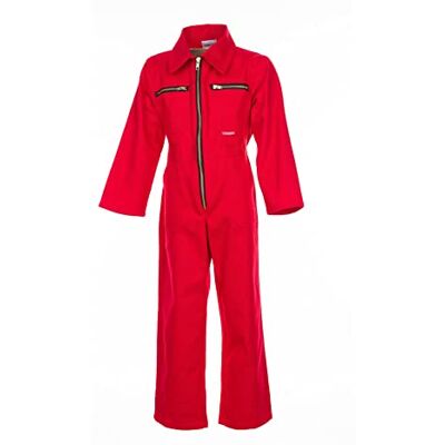 Planam Junior dziecięcy kombinezon rajdowy BW średni czerwony model 0161 rozmiar 134/140 Planam Junior dziecięcy kombinezon rajdowy BW średni czerwony model 0161 rozmiar 134/140