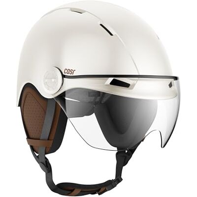 Casr L Kask Ivory/Crema z Wizjerem - Kask Casr L Kask Ivory/Crema z Wizjerem - Kask