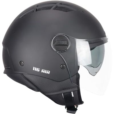 116A-ALV-01B1 CGM Kask otwarty, 116A AIR MONO czarny matowy, S (55-56 cm) 116A-ALV-01B1 CGM Kask otwarty, 116A AIR MONO czarny matowy, S (55-56 cm)