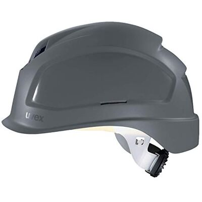 Uvex Pheos B-S-WR kask ochronny – wentylowany kask roboczy na plac budowy – szaro-szary Uvex Pheos B-S-WR kask ochronny – wentylowany kask roboczy na plac budowy – szaro-szary