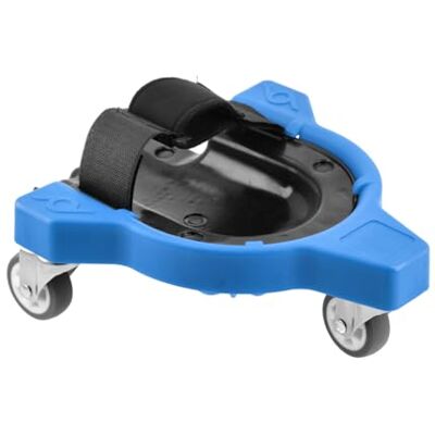 Högert Technik Ochraniacze na kolana z kółkami, kółka obracane o 360°, zdejmowana platforma, ergonomiczna wyściółka, idealne do układania płytek, prac warsztatowych i budowlanych, ochrona kolan Högert Technik Ochraniacze na kolana z kółkami, kółka obracane o 360°, zdejmowana platforma, ergonomiczna wyściółka, idealne do układania płytek, prac warsztatowych i budowlanych, ochrona kolan