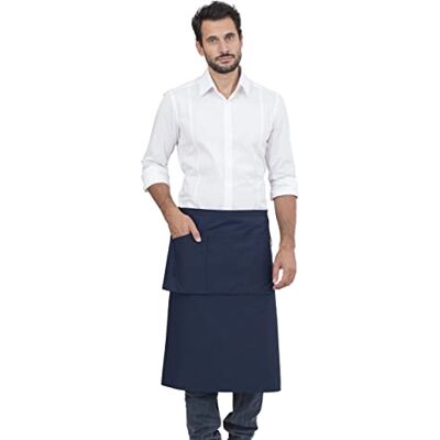 28PZ0450/00-0819_4015-UNICA Siggi Horeca Długi Fartuch Unisex Eddie,Unisex,Niebieski,Unikalne 28PZ0450/00-0819_4015-UNICA Siggi Horeca Długi Fartuch Unisex Eddie,Unisex,Niebieski,Unikalne