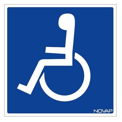 NOVAP – Panneau – handicapes – 200 x 200 mm twarda obudowa NOVAP – Panneau – handicapes – 200 x 200 mm twarda obudowa