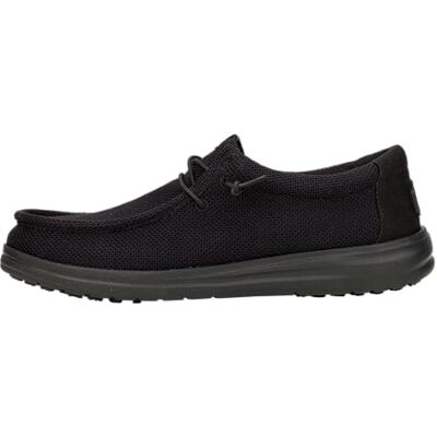 43194-001-M11 HEYDUDE Męskie buty robocze Wally Work CE wsuwane mokasyny lekkie buty robocze z certyfikatem CE wodoodporna i antypoślizgowa podeszwa zewnętrzna, czarna siatka, 44 EU 43194-001-M11 HEYDUDE Męskie buty robocze Wally Work CE wsuwane mokasyny lekkie buty robocze z certyfikatem CE wodoodporna i antypoślizgowa podeszwa zewnętrzna, czarna siatka, 44 EU