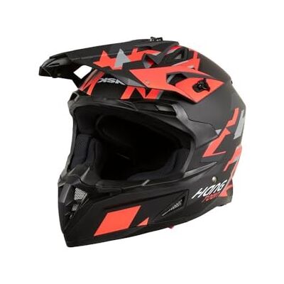 HANGO001 KSK Kask Cross HANGTOWN Cross Black & Fluo Orange HANGO001 KSK Kask Cross HANGTOWN Cross Black & Fluo Orange