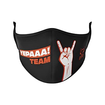 FM-YB20-XS Maska do twarzy YEPAAA Black wielokrotnego użytku z potrójną warstwą FM-YB20-XS Maska do twarzy YEPAAA Black wielokrotnego użytku z potrójną warstwą