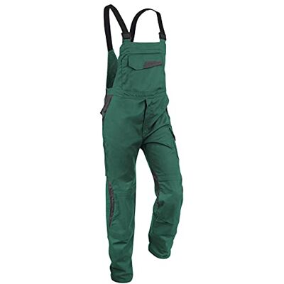 KÜBLER Workwear Kubler 3L473421-6597-44 ogrodniczki bawełna Vita+ rozmiar 44 w kolorze zielonym/antracytowym KÜBLER Workwear Kubler 3L473421-6597-44 ogrodniczki bawełna Vita+ rozmiar 44 w kolorze zielonym/antracytowym