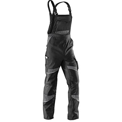KÜBLER Workwear KÜBLER ACTIVIQ ogrodniczki robocze, czarne, rozmiar 23 KÜBLER Workwear KÜBLER ACTIVIQ ogrodniczki robocze, czarne, rozmiar 23
