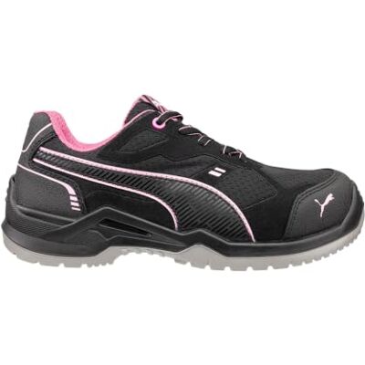 Puma Safety Fuse TC PINK WNS Low buty robocze S1P ESD SRC stalowe noski, ochrona przed przebiciem, oddychające, antypoślizgowe, lekkie, wegańskie, damskie Puma Safety Fuse TC PINK WNS Low buty robocze S1P ESD SRC stalowe noski, ochrona przed przebiciem, oddychające, antypoślizgowe, lekkie, wegańskie, damskie