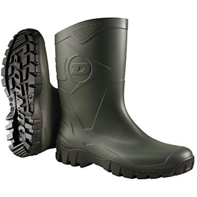 K580011.41 Dunlop Dee Calf Gummistiefel – Halbhohe Regenstiefel für Damen & Herren – Wasserdicht, Leicht, Komfortabel – Grün – Größe 37–47 K580011.41 Dunlop Dee Calf Gummistiefel – Halbhohe Regenstiefel für Damen & Herren – Wasserdicht, Leicht, Komfortabel – Grün – Größe 37–47