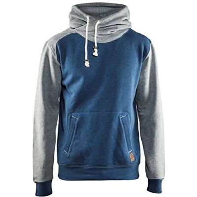 BLÅKLÄDER Blakläder sweter z kapturem, 1 sztuka, XXL, melanżowo-niebieski/szary, 339911578790XXL BLÅKLÄDER Blakläder sweter z kapturem, 1 sztuka, XXL, melanżowo-niebieski/szary, 339911578790XXL
