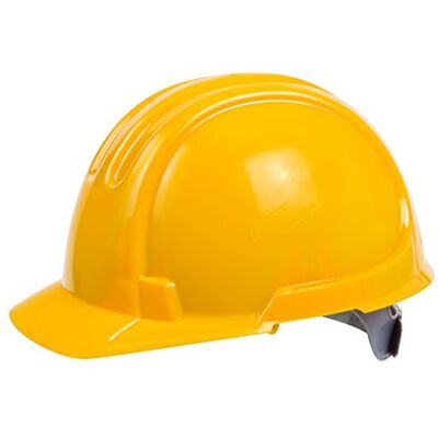 OX Kask Twarda czapka bezpieczeństwa Kask na plac budowy, przemysłowy ochronny EN 397 dostępny w różnych kolorach (żółty) OX Kask Twarda czapka bezpieczeństwa Kask na plac budowy, przemysłowy ochronny EN 397 dostępny w różnych kolorach (żółty)