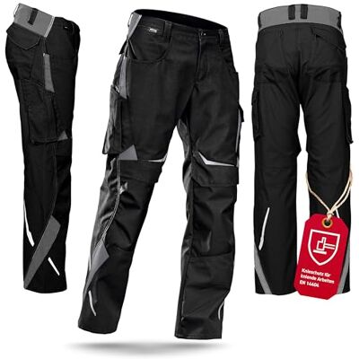 KÜBLER Workwear Pulsschlag spodnie High spodnie robocze męskie spodnie robocze męskie odzież robocza dla rzemiosła i przemysłu spodnie robocze dla mężczyzn spodnie robocze z kieszeniami KÜBLER Workwear Pulsschlag spodnie High spodnie robocze męskie spodnie robocze męskie odzież robocza dla rzemiosła i przemysłu spodnie robocze dla mężczyzn spodnie robocze z kieszeniami