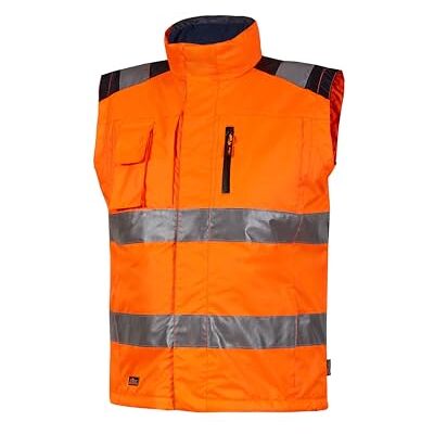UPOWER HL159OF-L U-Power HL159OF-L-Chaleco Alta visibilidad Gama Hi-Light Modelo Prime Orange Fluo Talla L, czarny, L UPOWER HL159OF-L U-Power HL159OF-L-Chaleco Alta visibilidad Gama Hi-Light Modelo Prime Orange Fluo Talla L, czarny, L