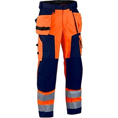 BLÅKLÄDER Blakläder 156818115389D100 rozmiar D100 Cl.2 "High Vis" spodnie pomarańczowe/granatowe BLÅKLÄDER Blakläder 156818115389D100 rozmiar D100 Cl.2 "High Vis" spodnie pomarańczowe/granatowe