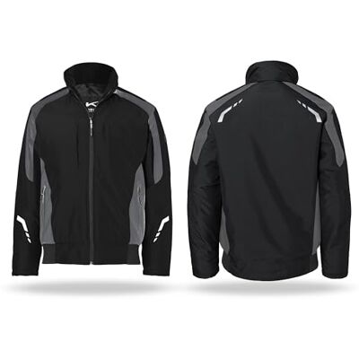 KÜBLER Workwear Kurtka robocza na każdą pogodę dla mężczyzn i kobiet, kurtka funkcyjna, wodoodporna, wiatroszczelna i oddychająca, unisex, certyfikat Öko-Tex® KÜBLER Workwear Kurtka robocza na każdą pogodę dla mężczyzn i kobiet, kurtka funkcyjna, wodoodporna, wiatroszczelna i oddychająca, unisex, certyfikat Öko-Tex®