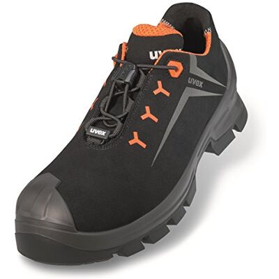 Uvex 2 buty robocze buty ochronne S3 SRC ESD pomarańczowo-czarne, rozmiar: 37 Uvex 2 buty robocze buty ochronne S3 SRC ESD pomarańczowo-czarne, rozmiar: 37