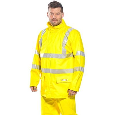 Portwest FR41 Kurtka Ostrzegawcza Sealtex Flame, Żółty, Regularny, Rozmiar 4XL Portwest FR41 Kurtka Ostrzegawcza Sealtex Flame, Żółty, Regularny, Rozmiar 4XL