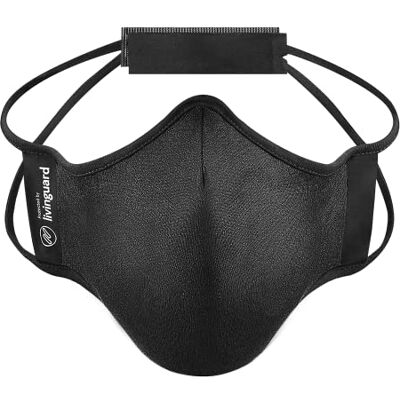 FM-5-NV-PL-VB-M-PT Livinguard -FITNESS MASK+PROTECTBAG-maska sportowa i torba na maskę, nadaje się do prania, wielokrotnego użytku, oddychająca maska z lyocellu, torba do przechowywania masek z technologią Livinguard FM-5-NV-PL-VB-M-PT Livinguard -FITNESS MASK+PROTECTBAG-maska sportowa i torba na maskę, nadaje się do prania, wielokrotnego użytku, oddychająca maska z lyocellu, torba do przechowywania masek z technologią Livinguard