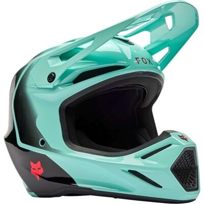 36391-295 Kask motocyklowy Fox V3 DRIP Turquoise S 36391-295 Kask motocyklowy Fox V3 DRIP Turquoise S