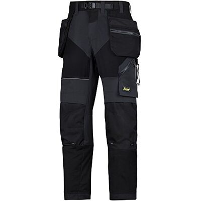 Snickers Workwear Unisex snickers broek FlexiWork spodnie robocze m HP, czarne, rozmiar 96 UE Snickers Workwear Unisex snickers broek FlexiWork spodnie robocze m HP, czarne, rozmiar 96 UE