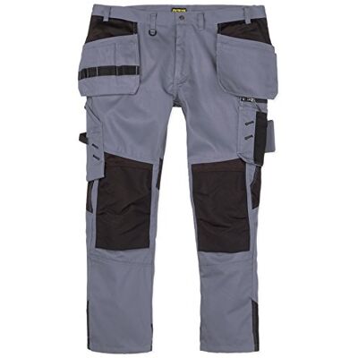 BLÅKLÄDER Blakläder 155518609499C54 spodnie robocze dla rzemieślników, rozmiar szary/czarny, C54 BLÅKLÄDER Blakläder 155518609499C54 spodnie robocze dla rzemieślników, rozmiar szary/czarny, C54