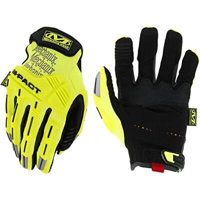 Mechanix Wear : Hi-Viz rękawice robocze M-Pact odporne na dotyk, ochrona przed uderzeniami, pochłaniają wibracje (rozmiar XL, fluorescencyjny żółty) Mechanix Wear : Hi-Viz rękawice robocze M-Pact odporne na dotyk, ochrona przed uderzeniami, pochłaniają wibracje (rozmiar XL, fluorescencyjny żółty)