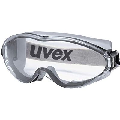 Uvex Ultrasonic Supravision Excellence okulary ochronne przezroczyste/szaro-czarne Uvex Ultrasonic Supravision Excellence okulary ochronne przezroczyste/szaro-czarne