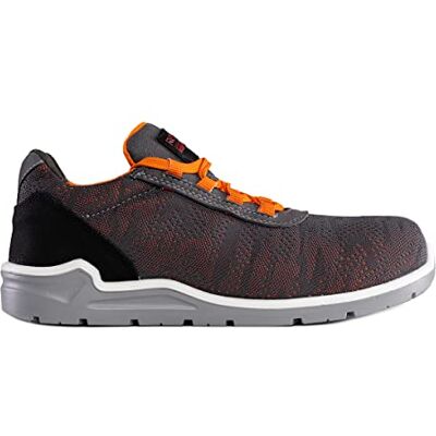 Tiger-Arancione-47/L REPOSA, Tiger obuwie antyfortunistyczne męskie i damskie z antypoślizgową podeszwą i folią anty-perforacyjną, ochrona S1 P i wskaźnik bezpieczeństwa buty robocze do konserwacji i logistyki, Pomarańczowy, 47 EU Tiger-Arancione-47/L REPOSA, Tiger obuwie antyfortunistyczne męskie i damskie z antypoślizgową podeszwą i folią anty-perforacyjną, ochrona S1 P i wskaźnik bezpieczeństwa buty robocze do konserwacji i logistyki, Pomarańczowy, 47 EU
