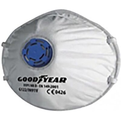 8406085 Goodyear Maska ochronna FFP2 z modem zaworu. G122/IN92V Praca 8406085 Goodyear Maska ochronna FFP2 z modem zaworu. G122/IN92V Praca