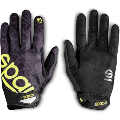 Sparco MECA RĘKAWICE 3 ROZMIAR 10 (M) CZARNY/ŻÓŁTY Sparco MECA RĘKAWICE 3 ROZMIAR 10 (M) CZARNY/ŻÓŁTY