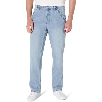 AEMN14505_Vintage Blue Amazon Essentials Męska odzież robocza o luźnym kroju Carpenter Jean, Vintage Blue, 29W / 32L AEMN14505_Vintage Blue Amazon Essentials Męska odzież robocza o luźnym kroju Carpenter Jean, Vintage Blue, 29W / 32L