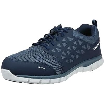 RB4043 Reebok Męskie buty Sublite Work Safety Athletic Alloy Toe Shoes, granatowy, 10.5 Wide RB4043 Reebok Męskie buty Sublite Work Safety Athletic Alloy Toe Shoes, granatowy, 10.5 Wide
