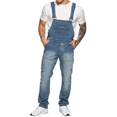 EZD390 VEN Enzo Kombinezony męskie, Light Stonewash_A, 60 EZD390 VEN Enzo Kombinezony męskie, Light Stonewash_A, 60