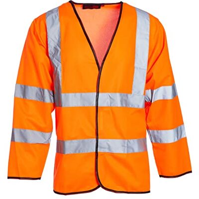Blackrock Pomarańczowa kamizelka z długim rękawem, w pełni certyfikat EN 2XL Blackrock Pomarańczowa kamizelka z długim rękawem, w pełni certyfikat EN 2XL