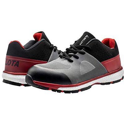 Bellota 72224NB39S1P buty ochronne, buty robocze, szare, czerwone, 39 Bellota 72224NB39S1P buty ochronne, buty robocze, szare, czerwone, 39