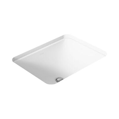 Kohler K-20000-0, biały prostokąt Caxton 50-15/40 cm x 38 cm zlew łazienkowy pod umywalkę Kohler K-20000-0, biały prostokąt Caxton 50-15/40 cm x 38 cm zlew łazienkowy pod umywalkę
