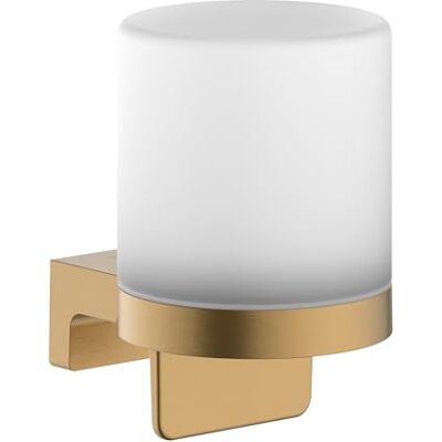Hansgrohe AddStoris S dozownik mydła, dozownik płynu, montażu na ścianie, ukryte mocowania, akcesoria łazienkowe, brąz szczotkowany, 41765140 Hansgrohe AddStoris S dozownik mydła, dozownik płynu, montażu na ścianie, ukryte mocowania, akcesoria łazienkowe, brąz szczotkowany, 41765140