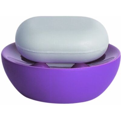 Spirella Bowl Rubber 10.15326 mydelniczka, Dolomit, Grape Spirella Bowl Rubber 10.15326 mydelniczka, Dolomit, Grape