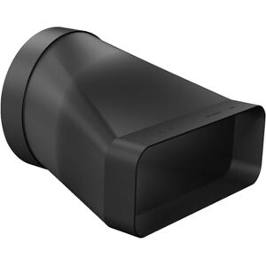 Bosch HEZ9VDSI0 akcesoria do płyt kuchennych z wyciągiem, adapter rurowy okrągły, płaski, Ø 15 cm średnicy, czarny Bosch HEZ9VDSI0 akcesoria do płyt kuchennych z wyciągiem, adapter rurowy okrągły, płaski, Ø 15 cm średnicy, czarny