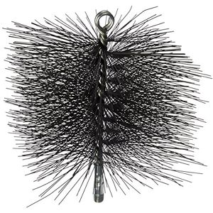 RUTLAND PRODUCTS Kwadratowa szczotka do komina z drutem, 1/4" NPT (1 sztuka), metal, czarny, 18,41 x 18,41 x 24,45 cm RUTLAND PRODUCTS Kwadratowa szczotka do komina z drutem, 1/4" NPT (1 sztuka), metal, czarny, 18,41 x 18,41 x 24,45 cm