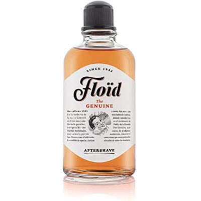Floïd FLOID Floid Po Goleniu The Genuine 400 ml Pikantny zapach kardamonu i cytrusów, Równoważąca formuła roślinna, Koi i nawilża, uczucie świeżości, Od 1932 roku Floïd FLOID Floid Po Goleniu The Genuine 400 ml Pikantny zapach kardamonu i cytrusów, Równoważąca formuła roślinna, Koi i nawilża, uczucie świeżości, Od 1932 roku