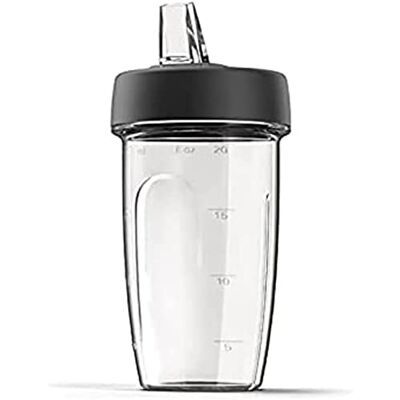 Kenwood KAH740PL Blend Xtract Sport Mixer (smoothie, soki, koktajle mleczne, akcesoria do robota kuchennego, nadaje się do wszystkich robotów kuchennych Chef. 2 x kubek 0,6 l), szary Kenwood KAH740PL Blend Xtract Sport Mixer (smoothie, soki, koktajle mleczne, akcesoria do robota kuchennego, nadaje się do wszystkich robotów kuchennych Chef. 2 x kubek 0,6 l), szary
