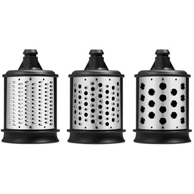 KitchenAid 5KSMEMVSC Zestaw do Tarcia i Szatkowania do Robota Kuchennego , Srebrny KitchenAid 5KSMEMVSC Zestaw do Tarcia i Szatkowania do Robota Kuchennego , Srebrny