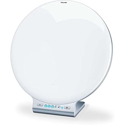 Beurer TL 100 2 w 1: lampa dzienna LED i światło nastrojowe z funkcją zmiany kolorów, wygodne sterowanie za pomocą aplikacji Beurer TL 100 2 w 1: lampa dzienna LED i światło nastrojowe z funkcją zmiany kolorów, wygodne sterowanie za pomocą aplikacji