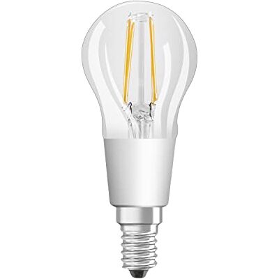 LEDVANCE Smart LED żarówka z Bluetooth Mesh, jasne Filament E14 żarówki z Drop Shape, ściemniania, ciepły biały (2700K), zastępuje tradycyjne żarówki 40W, kontrolowane z Google i Alexa, 4-pak. LEDVANCE Smart LED żarówka z Bluetooth Mesh, jasne Filament E14 żarówki z Drop Shape, ściemniania, ciepły biały (2700K), zastępuje tradycyjne żarówki 40W, kontrolowane z Google i Alexa, 4-pak.